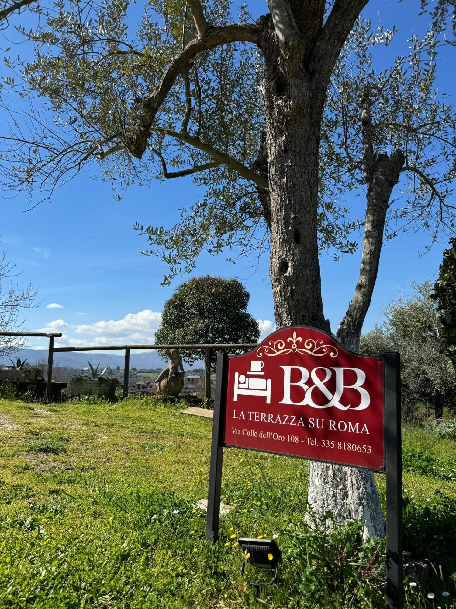 La Terrazza Su Roma Bed & Breakfast Zagarolo Ngoại thất bức ảnh